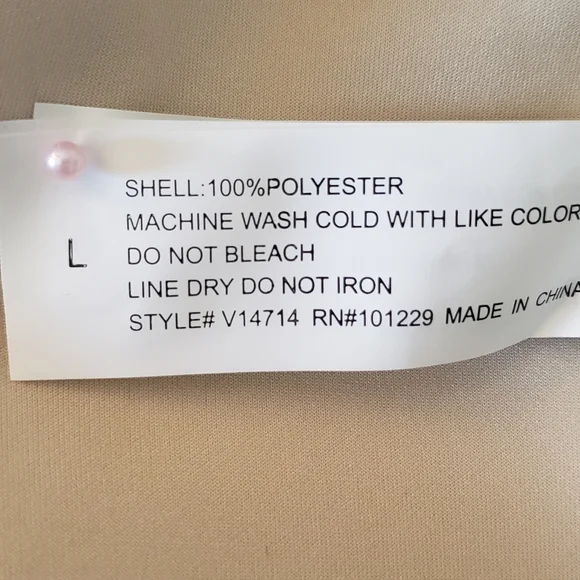 Stoosh Women's Ivory Seude Like Jacket - Picture 8 of 10